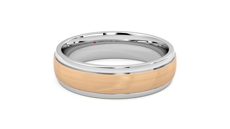Taylor & Hart Emerson Wedding Ring 360 degree image 19