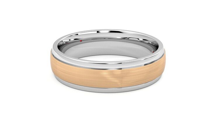 Taylor & Hart Emerson Wedding Ring 360 degree image 21