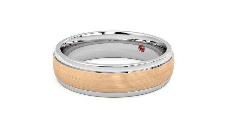 Taylor & Hart Emerson Wedding Ring 360 degree image 24