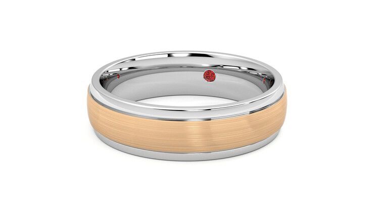 Taylor & Hart Emerson Wedding Ring 360 degree image 26