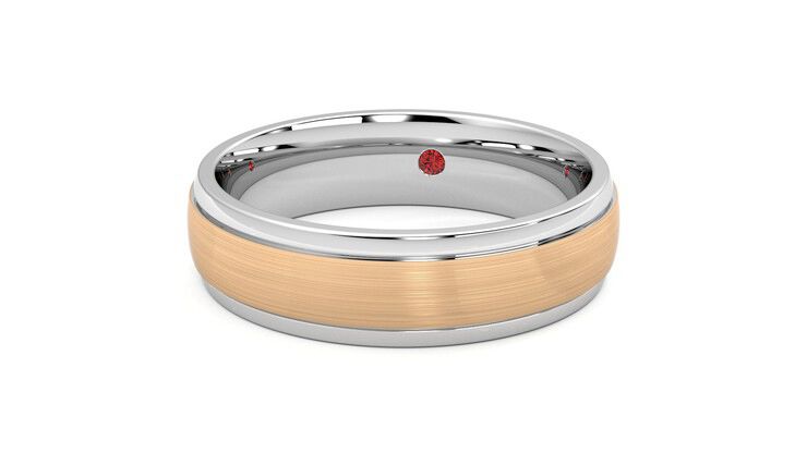 Taylor & Hart Emerson Wedding Ring 360 degree image 27