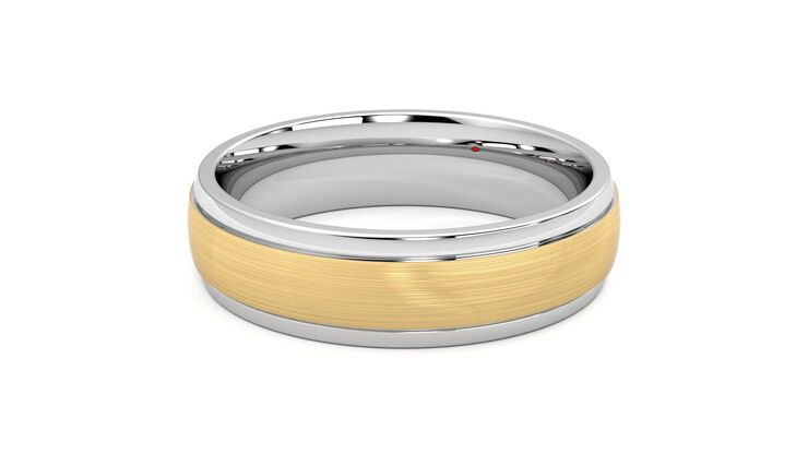 Taylor & Hart Emerson Wedding Ring 360 degree image 11