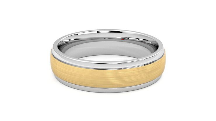 Taylor & Hart Emerson Wedding Ring 360 degree image 12