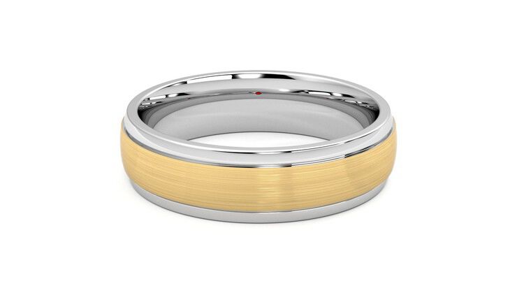 Taylor & Hart Emerson Wedding Ring 360 degree image 15