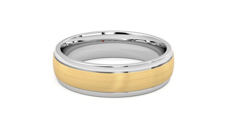 Taylor & Hart Emerson Wedding Ring 360 degree image 17