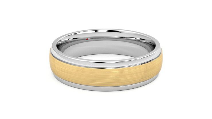 Taylor & Hart Emerson Wedding Ring 360 degree image 19