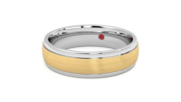 Taylor & Hart Emerson Wedding Ring 360 degree image 26