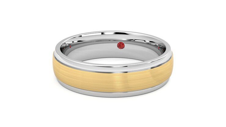 Taylor & Hart Emerson Wedding Ring 360 degree image 27