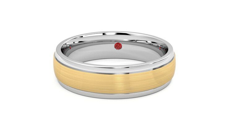 Taylor & Hart Emerson Wedding Ring 360 degree image 28