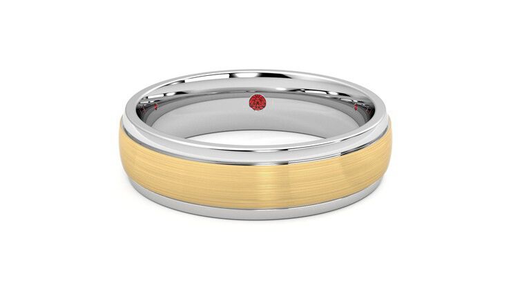 Taylor & Hart Emerson Wedding Ring 360 degree image 29