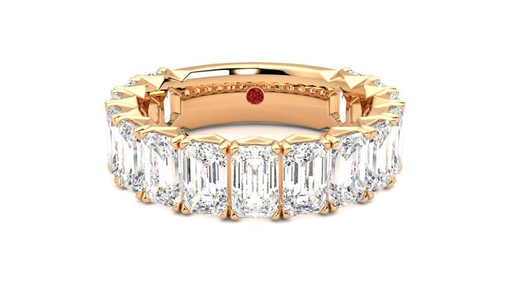 Taylor & Hart Everlia Wedding Ring 360 degree image 0