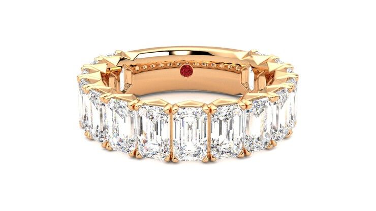 Taylor & Hart Everlia Wedding Ring 360 degree image 1