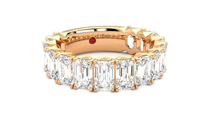 Taylor & Hart Everlia Wedding Ring 360 degree image 4
