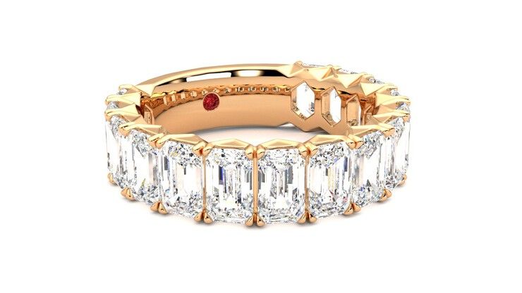Taylor & Hart Everlia Wedding Ring 360 degree image 5