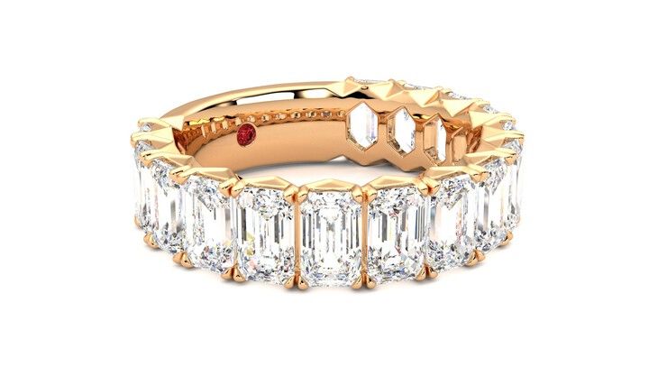 Taylor & Hart Everlia Wedding Ring 360 degree image 6