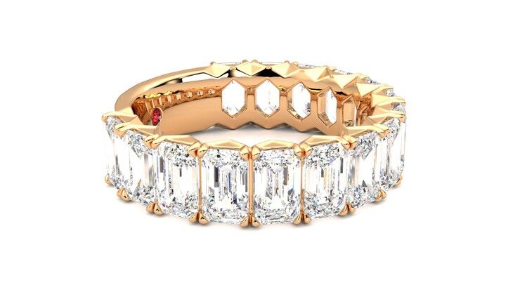 Taylor & Hart Everlia Wedding Ring 360 degree image 8