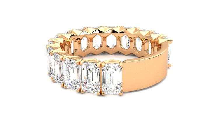 Taylor & Hart Everlia Wedding Ring 360 degree image 18