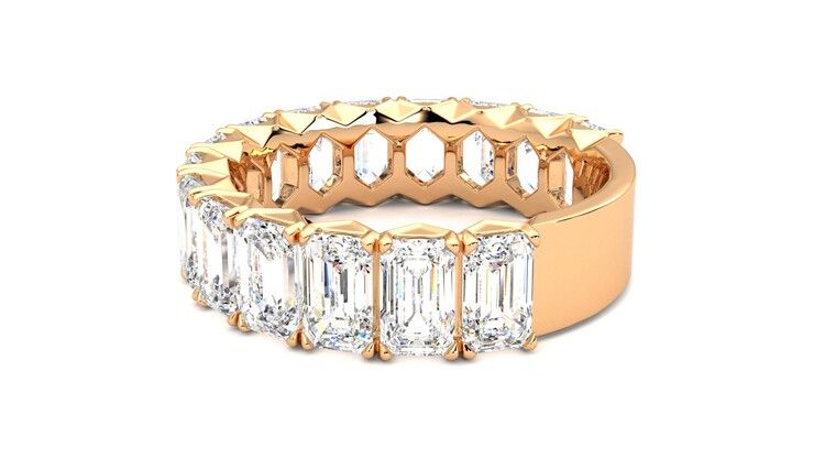 Taylor & Hart Everlia Wedding Ring 360 degree image 19