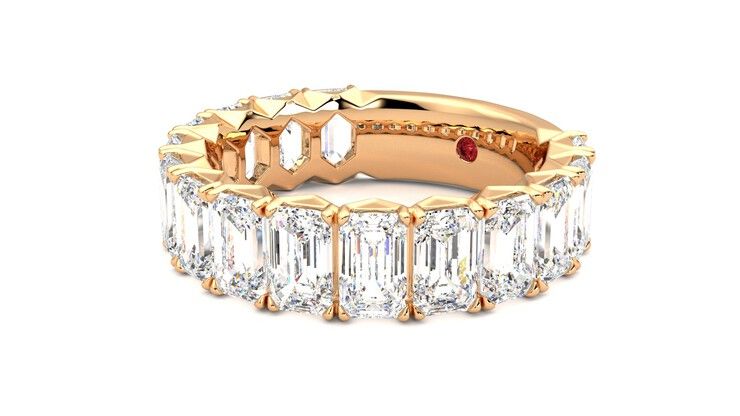 Taylor & Hart Everlia Wedding Ring 360 degree image 24