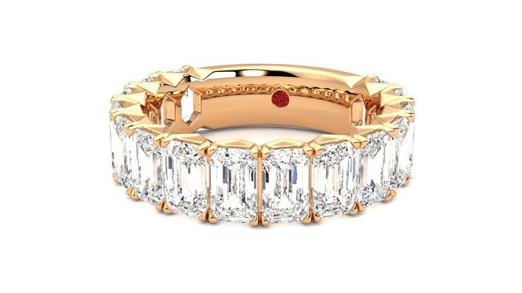 Taylor & Hart Everlia Wedding Ring 360 degree image 27