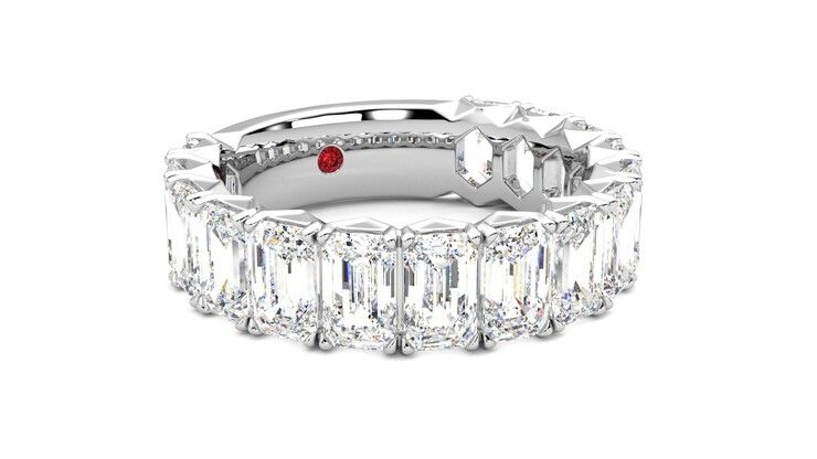 Taylor & Hart Everlia Wedding Ring 360 degree image 5