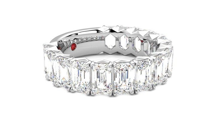 Taylor & Hart Everlia Wedding Ring 360 degree image 7