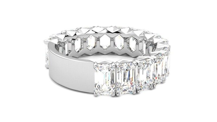 Taylor & Hart Everlia Wedding Ring 360 degree image 12