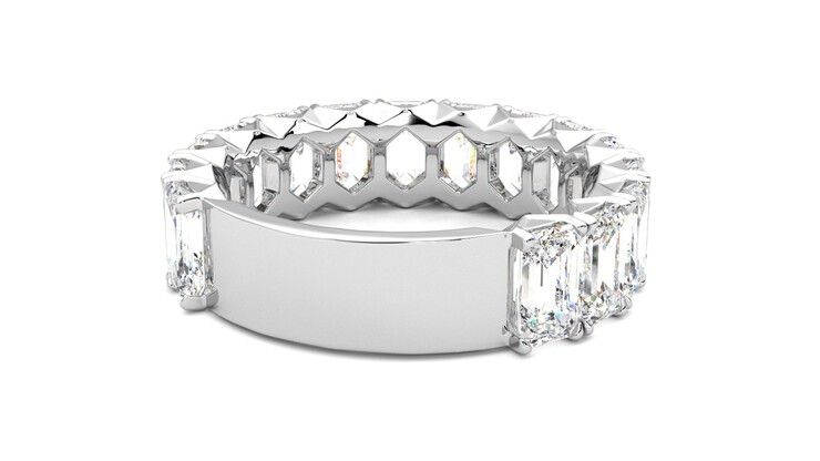 Taylor & Hart Everlia Wedding Ring 360 degree image 14