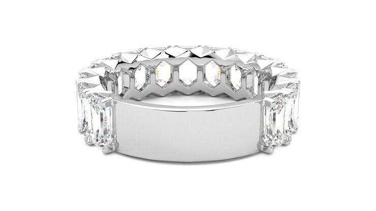 Taylor & Hart Everlia Wedding Ring 360 degree image 15