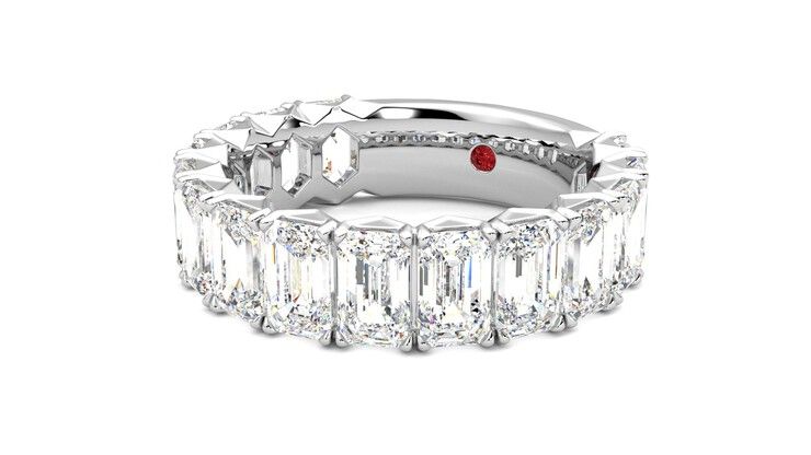 Taylor & Hart Everlia Wedding Ring 360 degree image 25