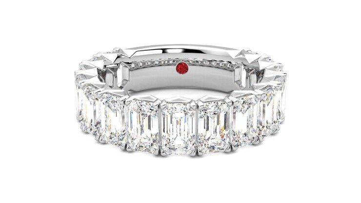 Taylor & Hart Everlia Wedding Ring 360 degree image 29