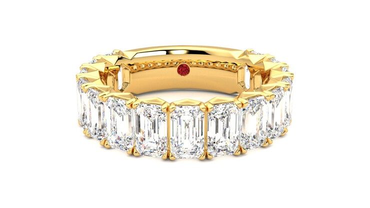 Taylor & Hart Everlia Wedding Ring 360 degree image 1