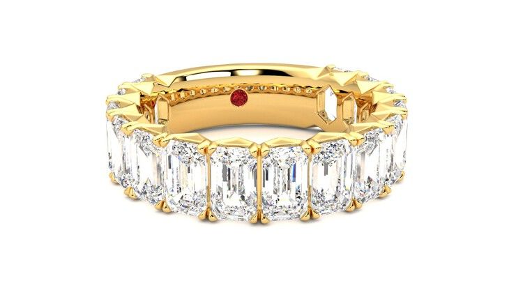 Taylor & Hart Everlia Wedding Ring 360 degree image 3