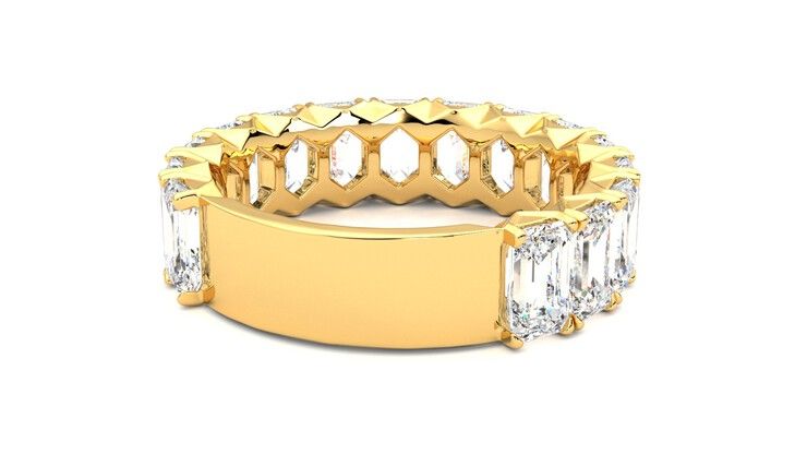 Taylor & Hart Everlia Wedding Ring 360 degree image 14