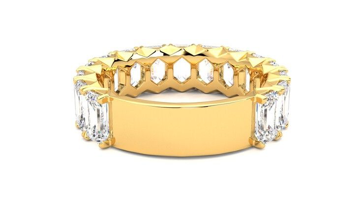 Taylor & Hart Everlia Wedding Ring 360 degree image 15