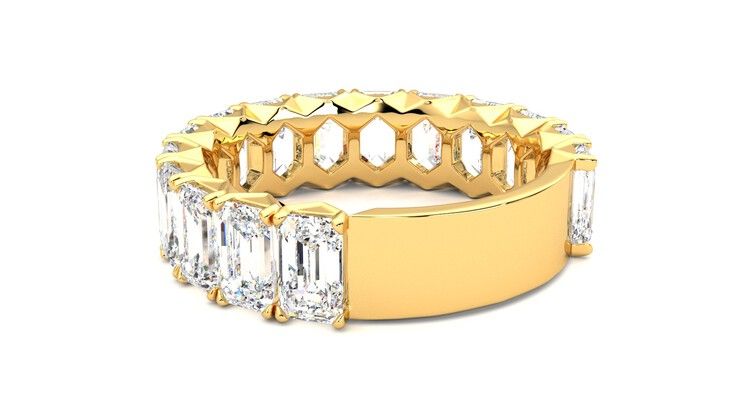 Taylor & Hart Everlia Wedding Ring 360 degree image 17