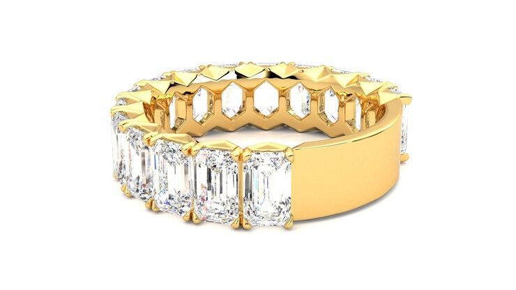 Taylor & Hart Everlia Wedding Ring 360 degree image 18
