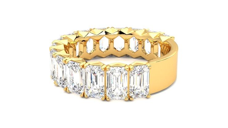 Taylor & Hart Everlia Wedding Ring 360 degree image 19