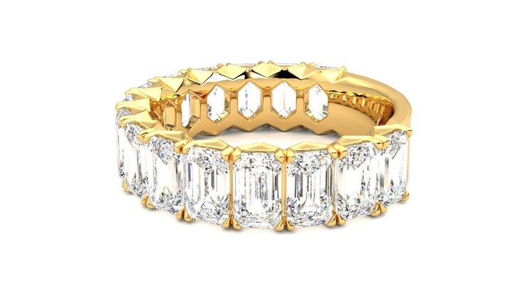 Taylor & Hart Everlia Wedding Ring 360 degree image 21
