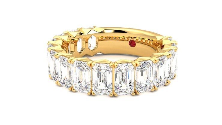 Taylor & Hart Everlia Wedding Ring 360 degree image 25