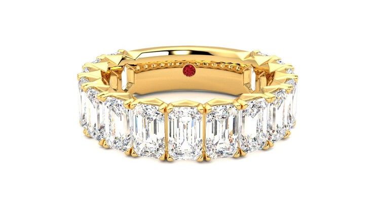 Taylor & Hart Everlia Wedding Ring 360 degree image 29