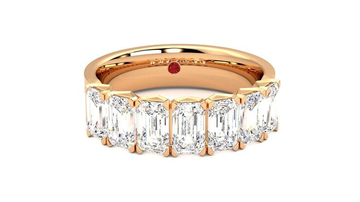 Taylor & Hart Everlia Wedding Ring 360 degree image 2
