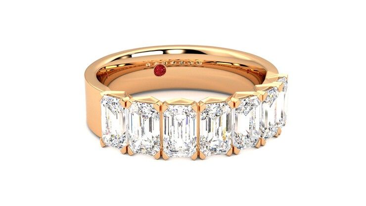 Taylor & Hart Everlia Wedding Ring 360 degree image 4