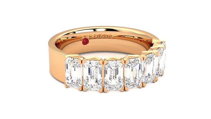 Taylor & Hart Everlia Wedding Ring 360 degree image 5