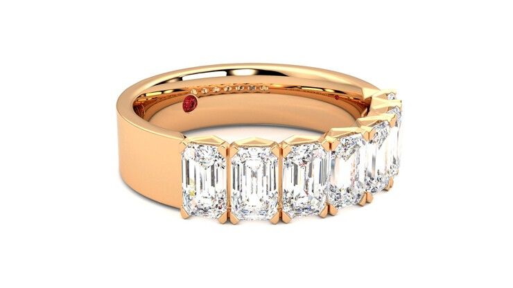 Taylor & Hart Everlia Wedding Ring 360 degree image 6