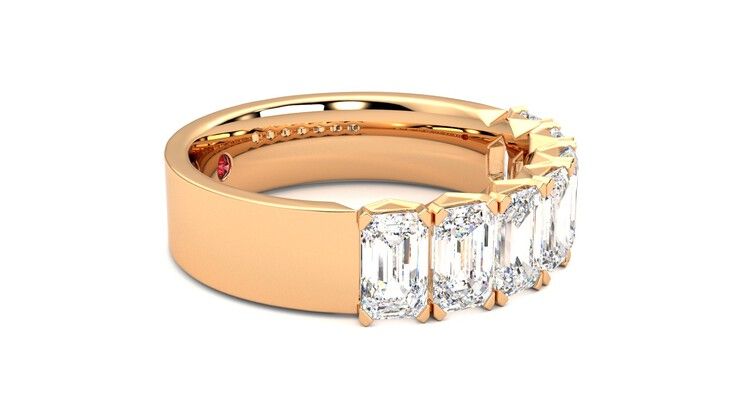 Taylor & Hart Everlia Wedding Ring 360 degree image 8