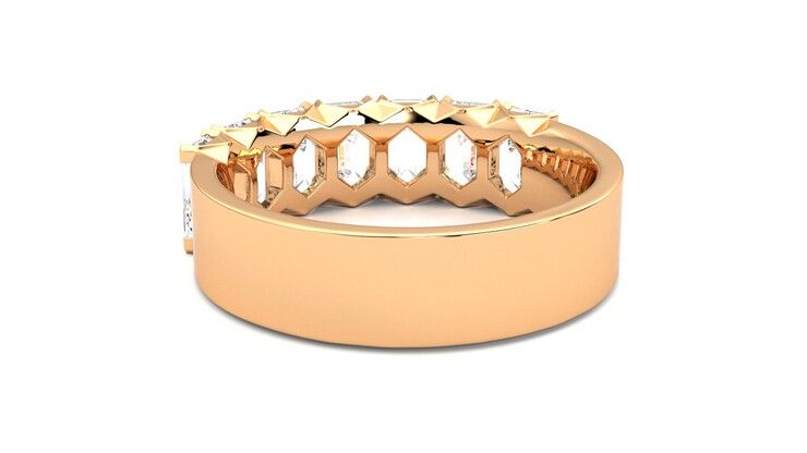 Taylor & Hart Everlia Wedding Ring 360 degree image 16