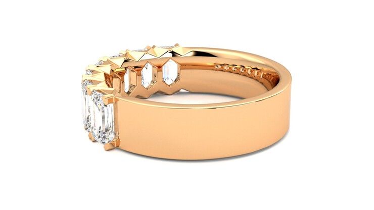 Taylor & Hart Everlia Wedding Ring 360 degree image 19