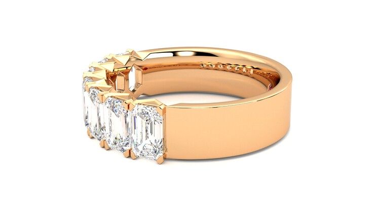 Taylor & Hart Everlia Wedding Ring 360 degree image 21