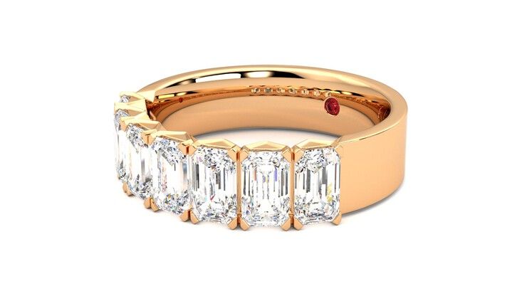 Taylor & Hart Everlia Wedding Ring 360 degree image 24